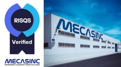Mecasinc obtiene la certificación RISQS para el sector ferroviario